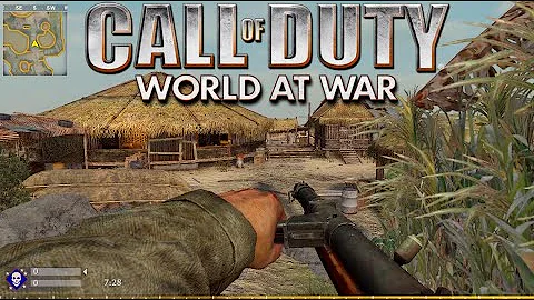 CoD: World at War (PC) 2022 Multiplayer on Makin Day