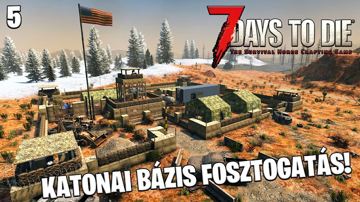 7 Days to Die 2.0 LIVE #5 - Elindul a NAGY LOOTVADÁSZAT – Katonai bázisokat tisztítok ki!