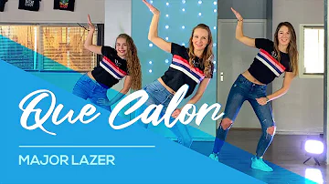 Major Lazer - Que Calor (feat. J Balvin & El Alfa) Easy Fitness Dance Video - Choreography - Coreo
