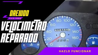 Daewoo Tico 1998, repaired speedometer