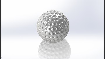 SolidWorks Tutorial Golf Ball