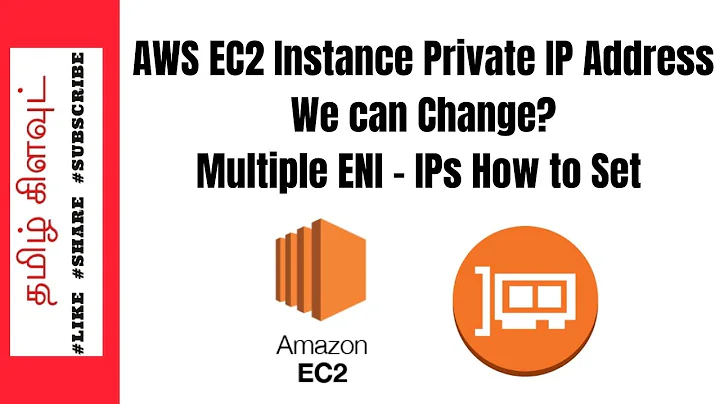 AWS EC2 Instance We can change Private IP Address? | Multiple ENI - IPs How to Configure| Demo