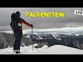 Kleiner &amp; Großer Falkenstein |  Skitour im Bayerischen Wald