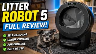 Litter-Robot 5 by Whisker Review! Self-Cleaning Litter Box Test