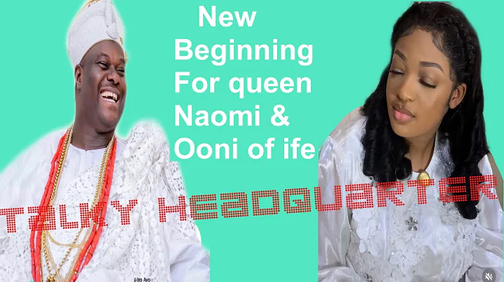 Watch how Ooni of ife supported queen Naomi as she goes back to school 💃🏿