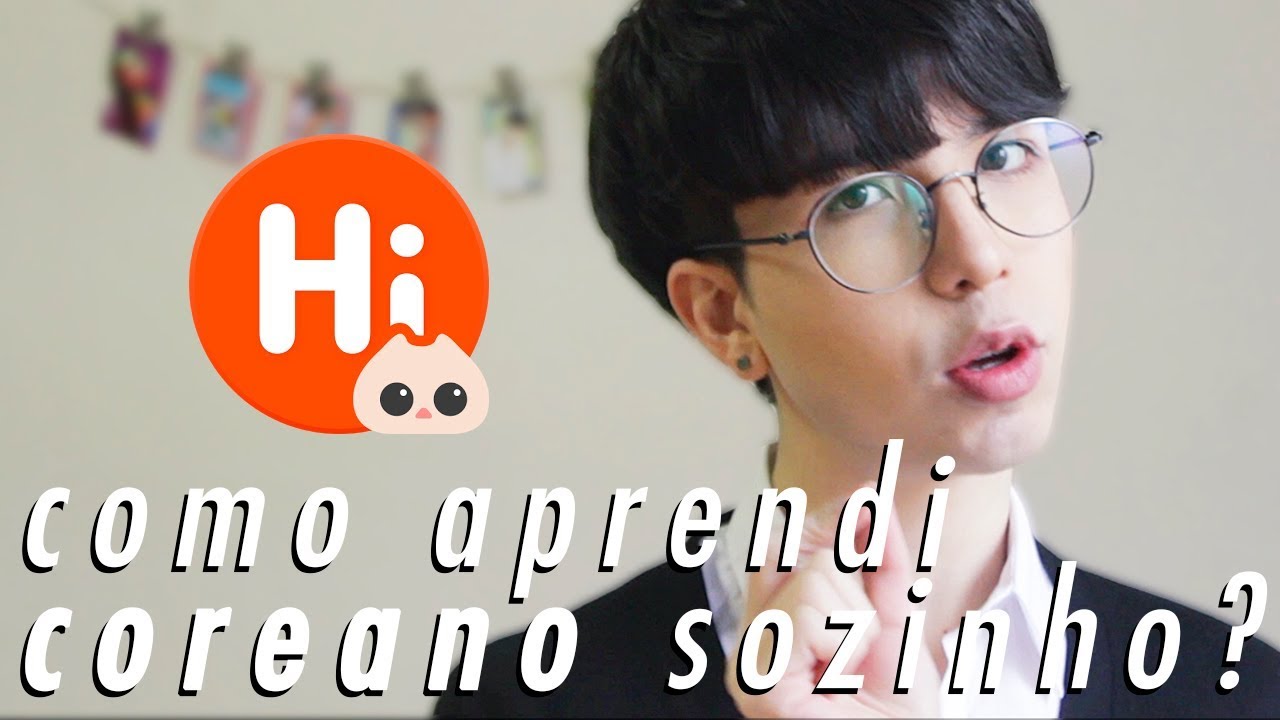 Como aprendi coreano antes de vir pra Coreia