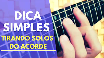 Como que se faz o solo?