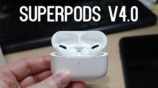 AirPods Pro Super Copy! The Superpods v4.0 with REAL ANC & Transparency mode! NEW Spatial Audio?