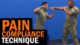 Pain Compliance Technique with Army Ranger Dave Steinbach