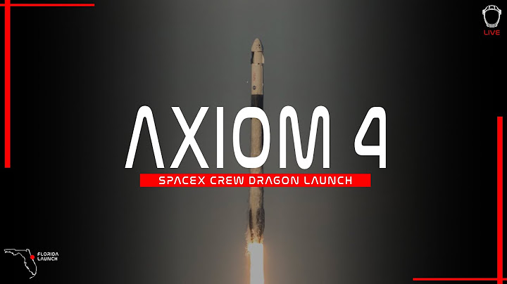 LIFTOFF! SpaceX Axiom AX-4 Crew Launch to ISS from Cape Canaveral, Florida