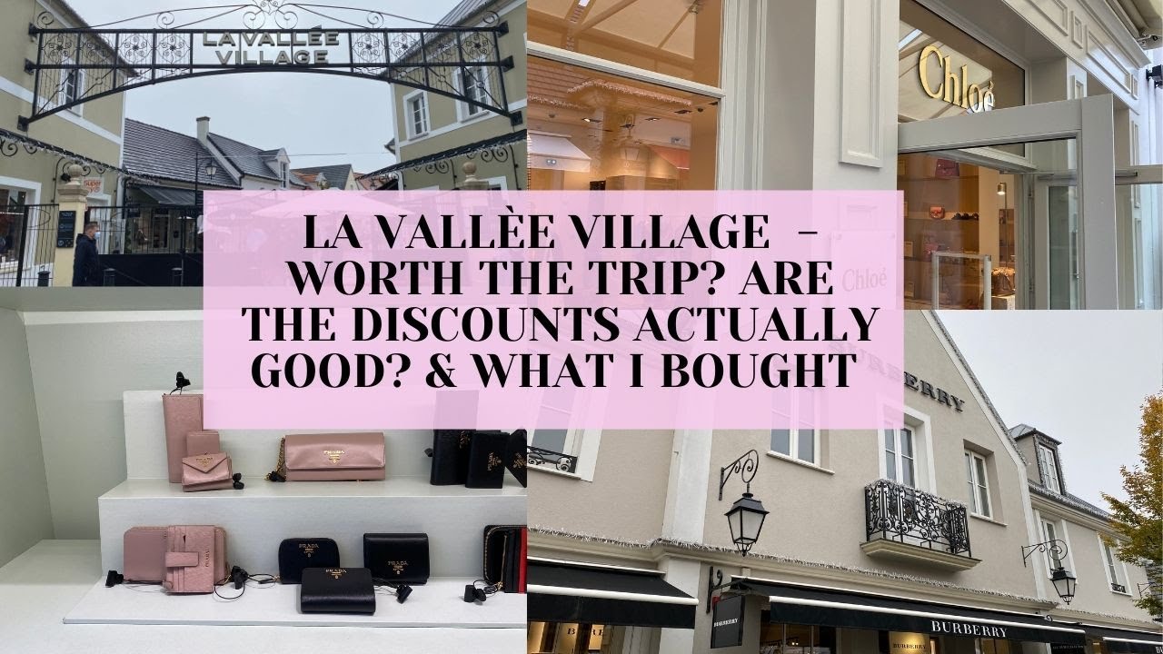 La Vallee Village Outlet最新折扣分享BalenciagaGucciChloeLongchamp等KKday巴士來回接駁