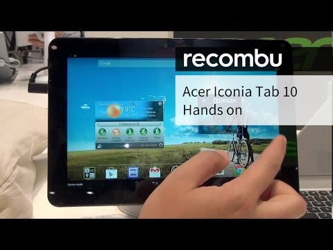 Acer Iconia Tab 10 hands-on tablet review
