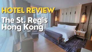Elegant Stay in Wan Chai | The St. Regis Hong Kong | Partial Harbour View Corner Room