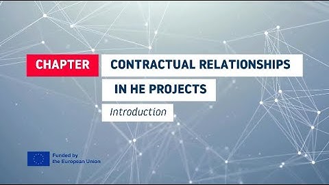 HORIZON EUROPE Contracts: Introduction
