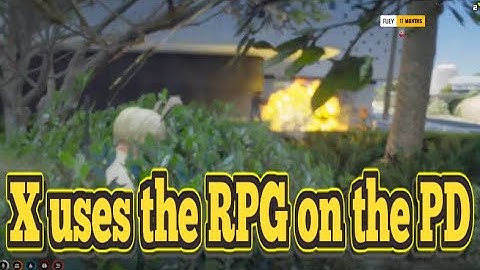 X uses the RPG on the PD | No-Pixel 3.1