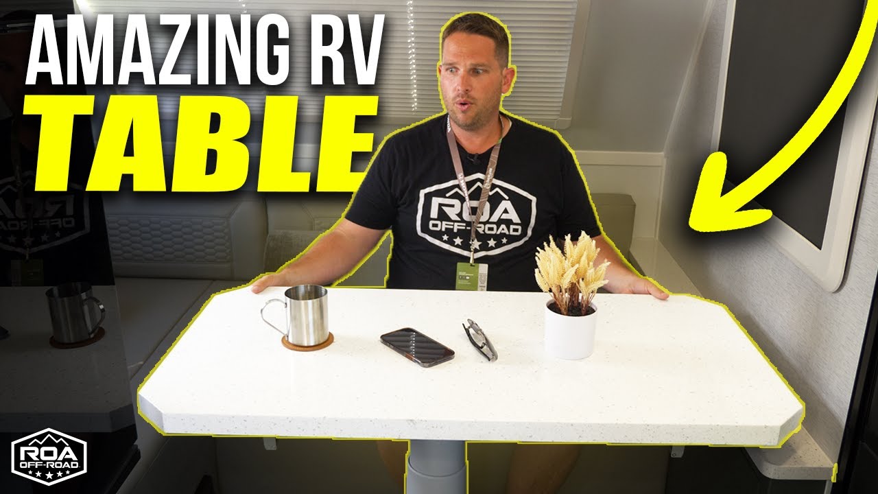 One Of The Coolest RV Tables We Have Ever Seen! | ROA Off-Road - YouTube