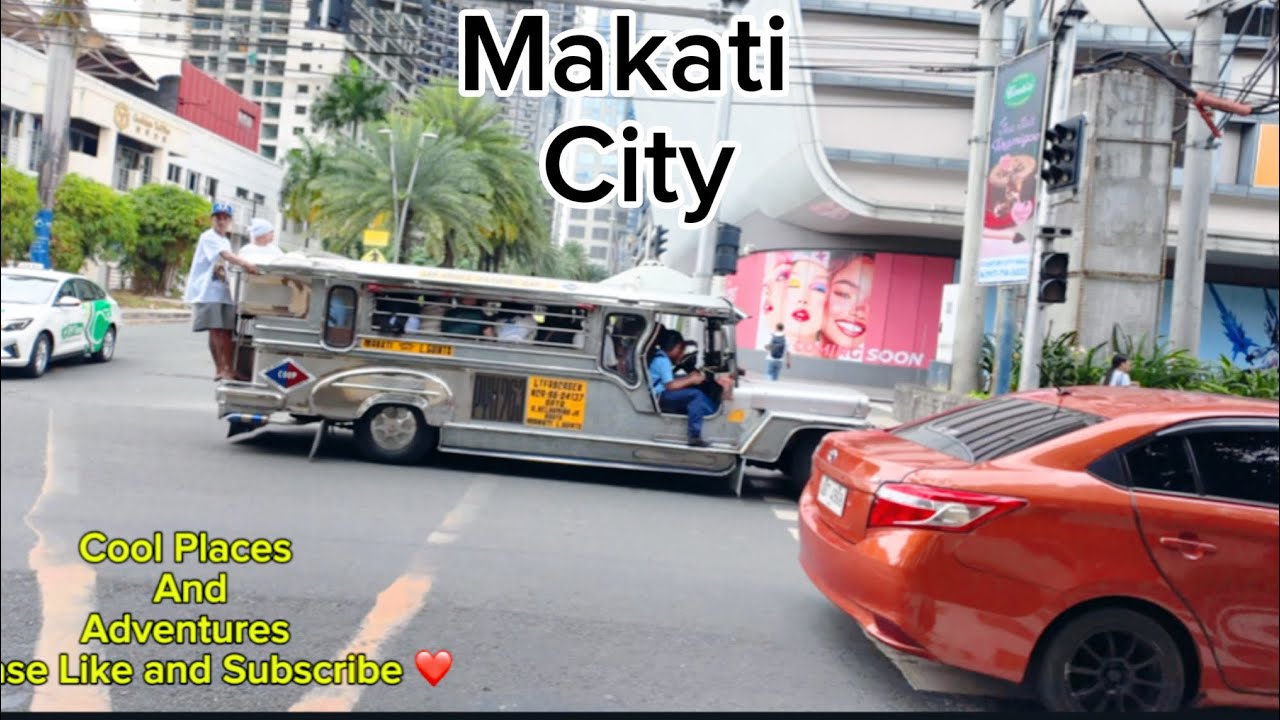 Makati city Philippines  walking tour Everyday Life unedited city sounds less taking 