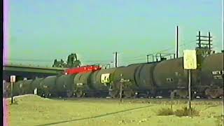 Classic Railroad Series 744 - UP 3268 East at Colton, CA November 8, 1995.