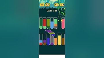water sort puzzle - level 4465