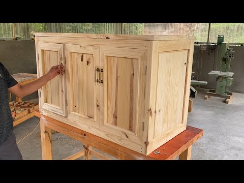 Amazing Interior Woodworking Project // How to Build a Kitchen Sink Base - Kitchen Sinks