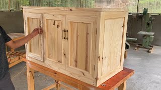 Amazing Interior Woodworking Project // How to Build a Kitchen Sink Base - Kitchen Sinks