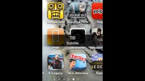 How To Lock Or Reboot iPhone With Broken Power Button using Activator
