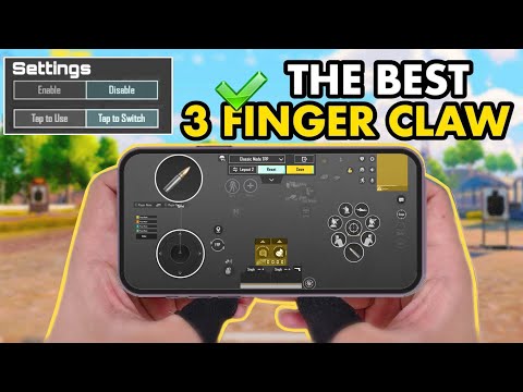 PUBG MOBILE 3 FINGER SETTINGS CODE COPY USE