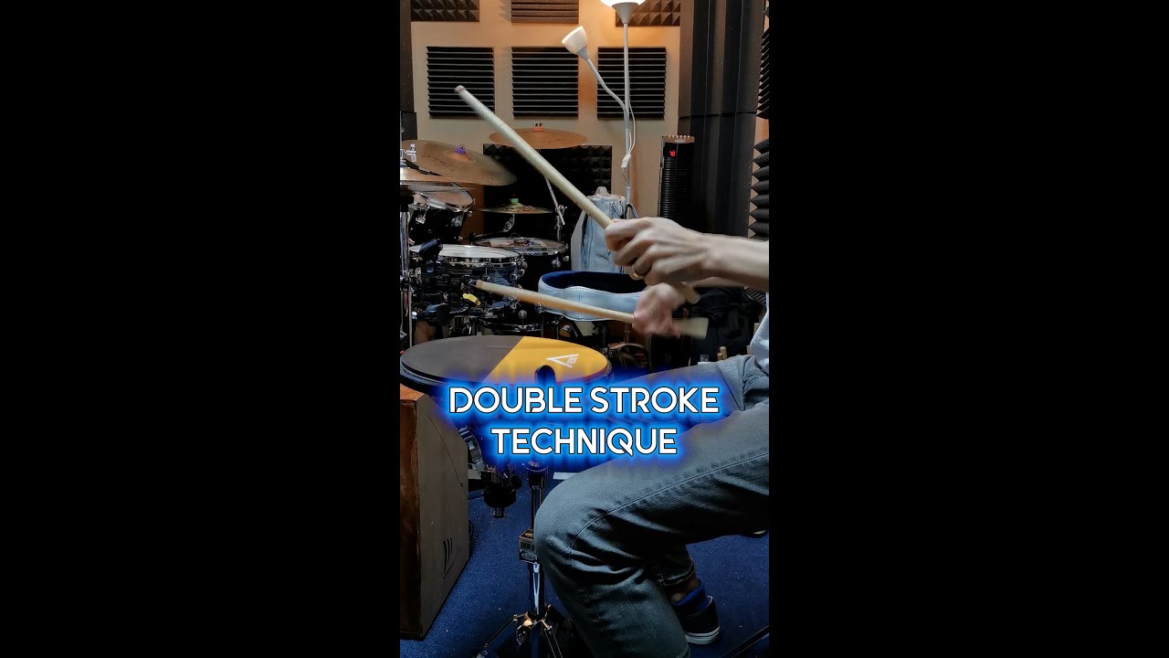 Παρακολούθηση Double Stroke Technique Drum Lesson (1) στο YouTube Παρακολούθηση Double Stroke Technique Drum Lesson (1) στο YouTube