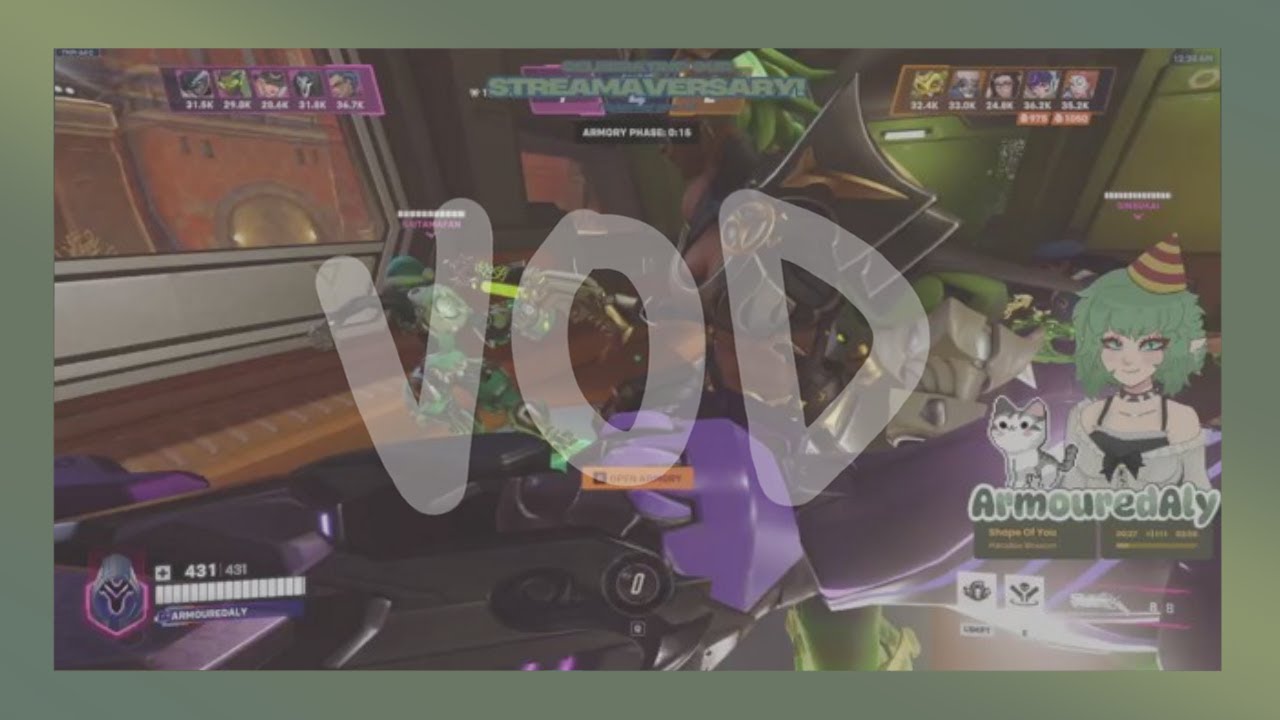 HAPPY (late) STREAMAVERSARY | !Chaos wheel -Playing Overwatch 2