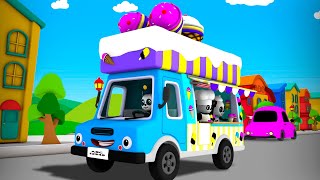 Wheels on the Ice Cream Truck Rhymes + More Songs for Kids