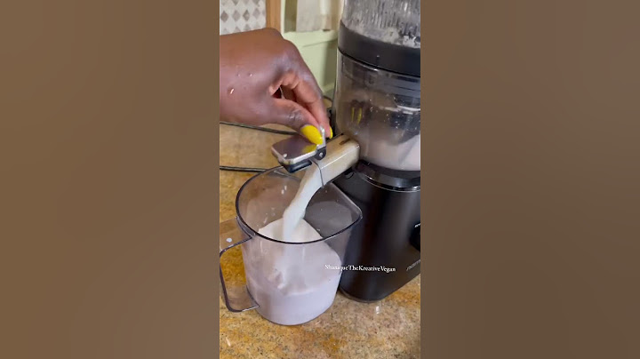 Coconut Milk in Nama J2 Juicer Use code: Shanique10 at Namawell.com #juice #coconutmilk #juicing