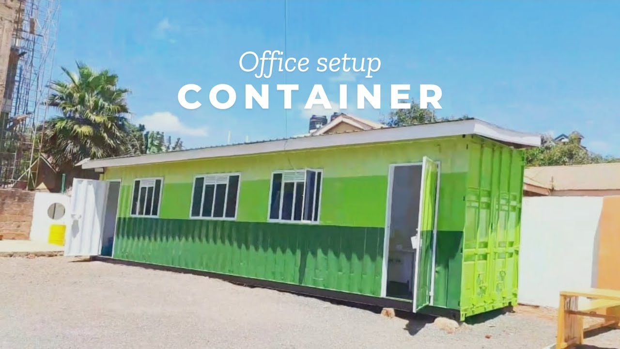 Project Container Setup CONTAINER PROJECT Part 2 // OFFICE SETUP - YouTube