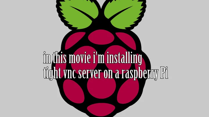 how to install tightvnc on a raspberry PI