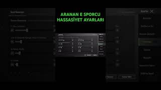 Aranan E Sporcu Hasi̇yet Ayarlari Pubg Mobi̇le