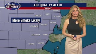Metro Detroit weather: Hot and humid Tuesday with Air Quality Alert