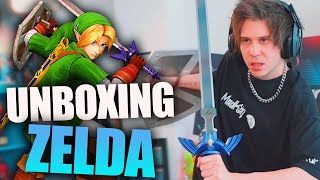 RUBIUS hace UNBOXING de LA ESPADA MAESTRA en ZELDA