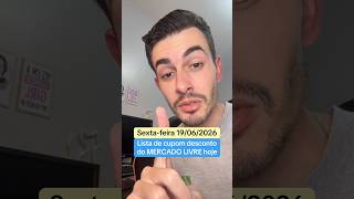 Cupom de desconto do Mercado Livre hoje ✨🛍️💛