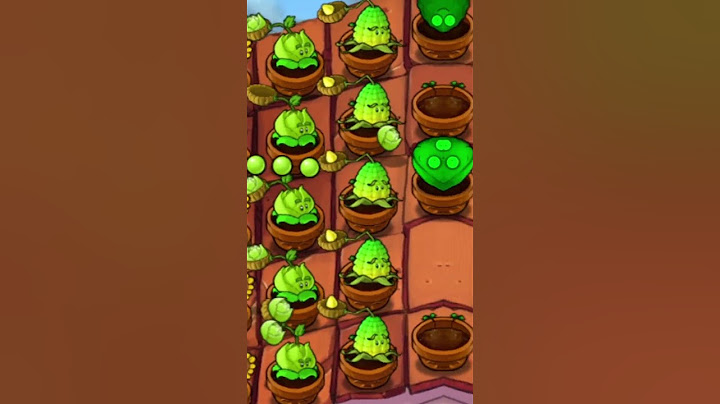 Stage terakhir PvZ Minus di Atap