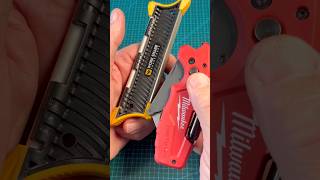 Work Sharp Makes Utility Knives Scary Sharp #knifesharpener #satisfying #tools
