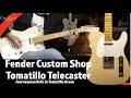 Fender Custom Shop Tomatillo Telecaster Journeyman Relic in Tomatillo Green