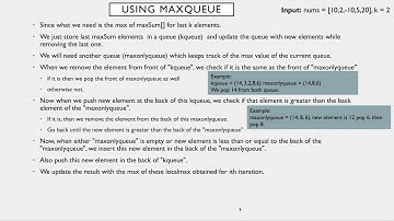 Leetcode 1425. Constrained Subsequence Sum