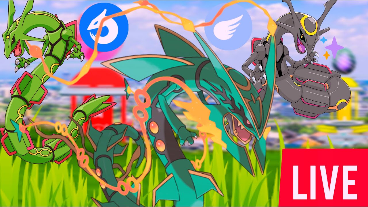 MEGA RAYQUAZA  25 INVITES  POKEMON REMOTE RAID INVITE GO