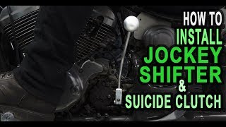How To Install Jockey Shifter & Suicide Clutch - TJ BRUTAL CUSTOMS