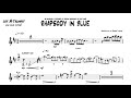 Rhapsody in blue lead trumpet transcription arranged by gordon goodwin