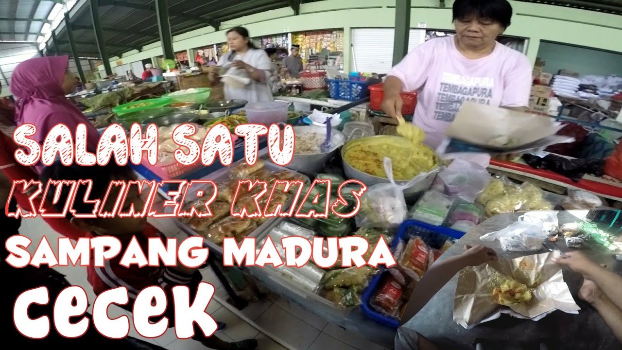 Salah satu makanan khas di kota sampang 