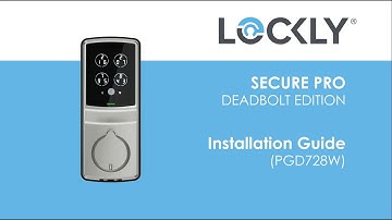 Lockly Secure Pro Deadbolt Edition FULL Installation Video