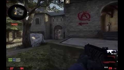 CS:GO 1 vs 4 Cobblestone