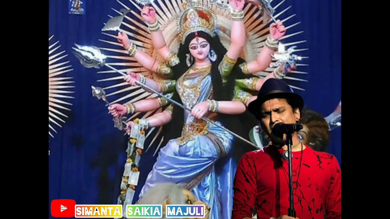 Maa Durga Mahamaya zubeen GargAssamese Durga Puja special song 2022simanta saikia majuli