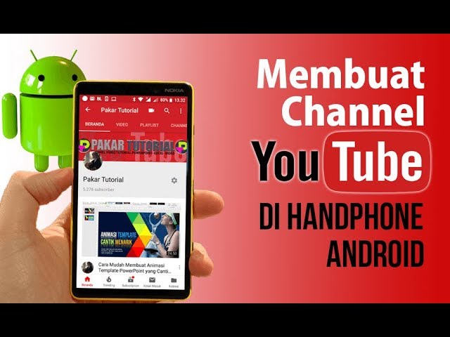 Cara membuat channel youtube teks prosedur