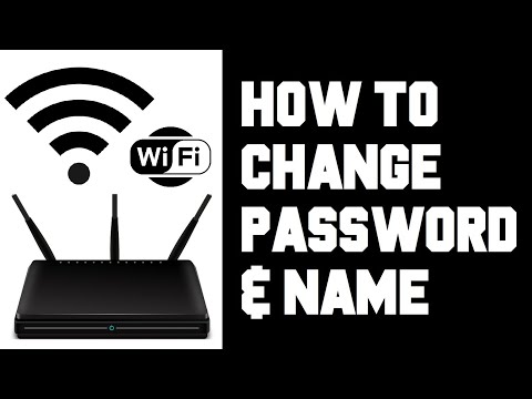 Video: How To Change The Password On The Router